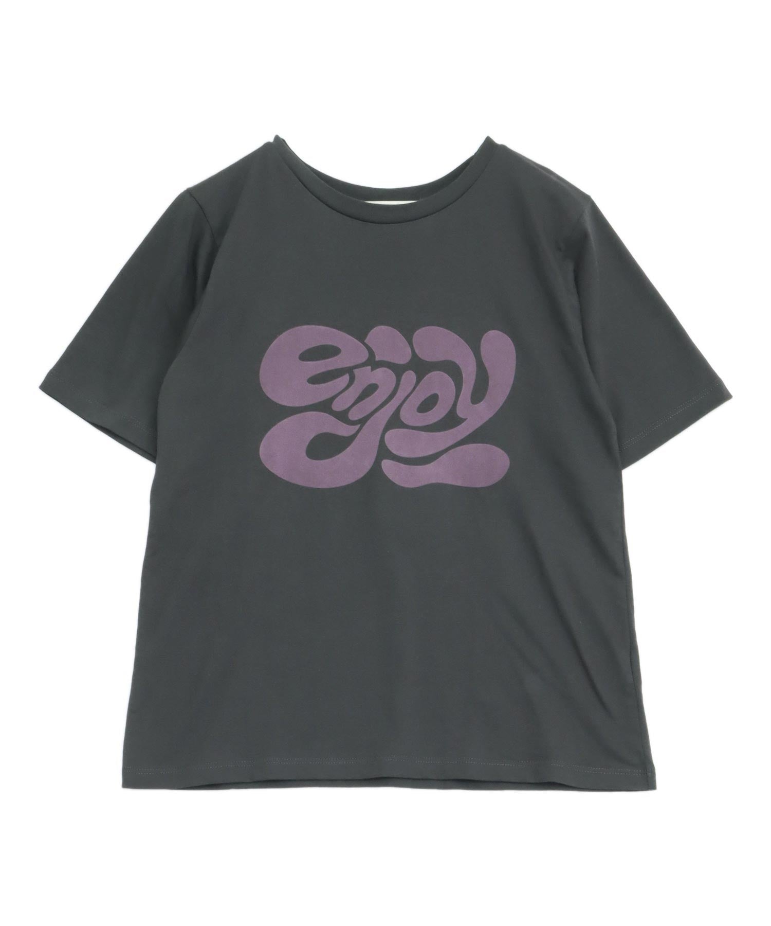 フロッキー ロゴ プリント コンパクト Tシャツ 853-6058 – ANAP
