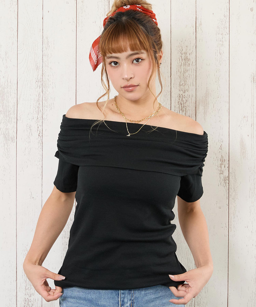ブラック(身長：約165cm)