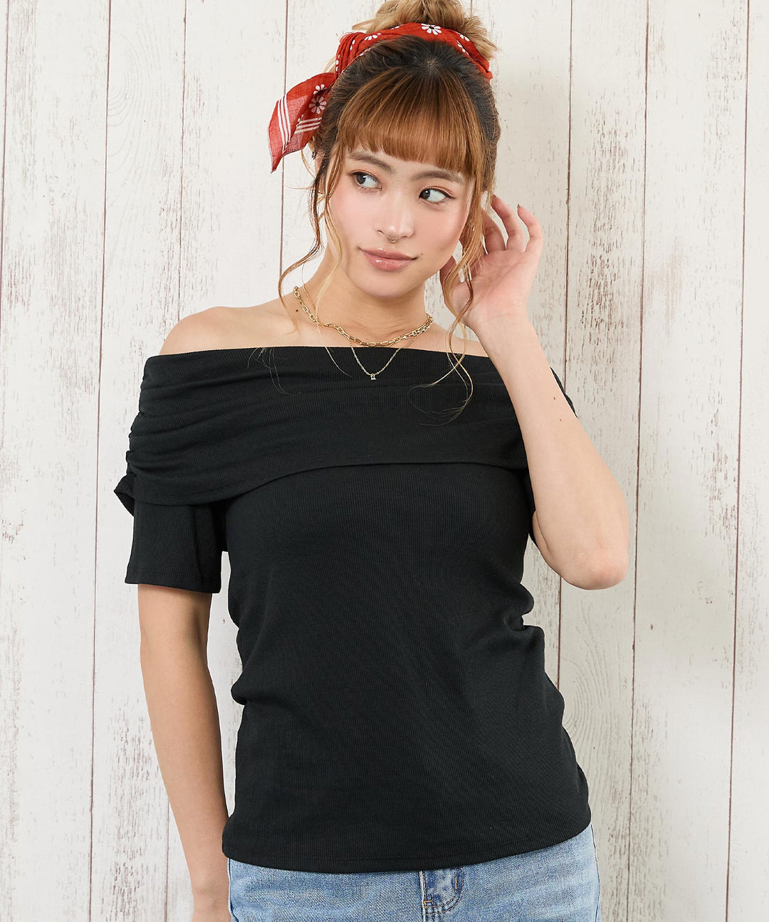 ブラック(身長：約165cm)