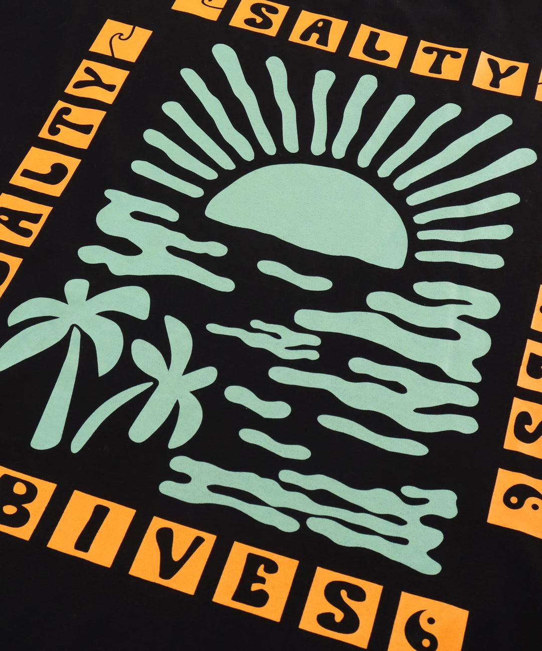 SUN &amp; SEA サーフ プリント ビッグ Tシャツ ワンピース 857-5969