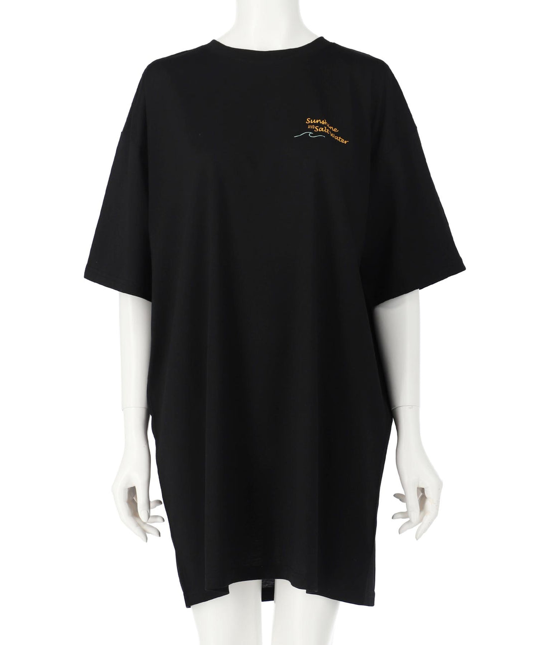 SUN &amp; SEA サーフ プリント ビッグ Tシャツ ワンピース 857-5969