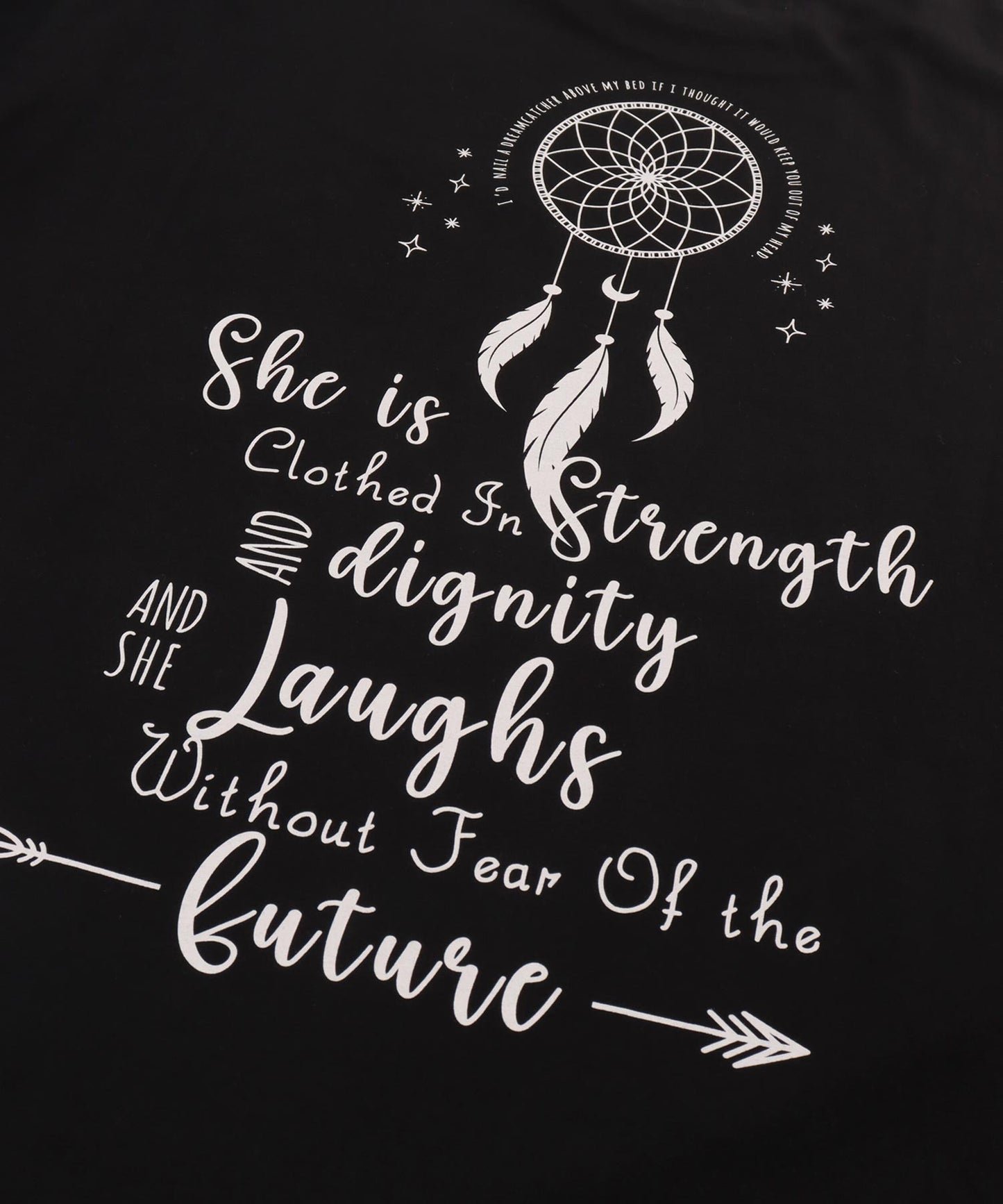 BOHO Dream catcher メッセージ プリント ビッグ Tシャツ ワンピース 857-5970