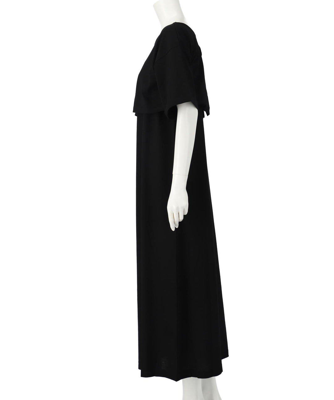 【セット】バックオープン ショート丈 Tシャツ &amp; キャミソール ワンピース セット 857-5971