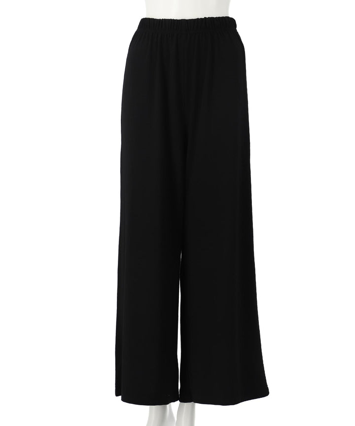 【セット】ノースリーブ トップス &amp; ギャザー リラックス ワイド パンツ カットソー セットアップ 858-5972