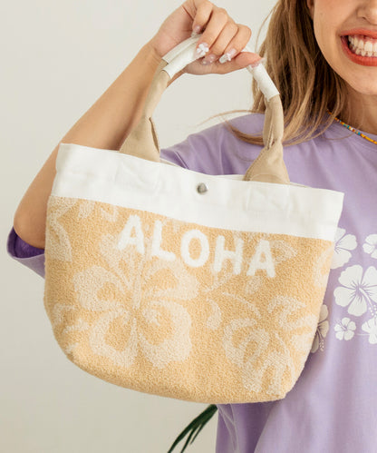 アロハ サガラ刺繍 トートバッグ 859-5987
