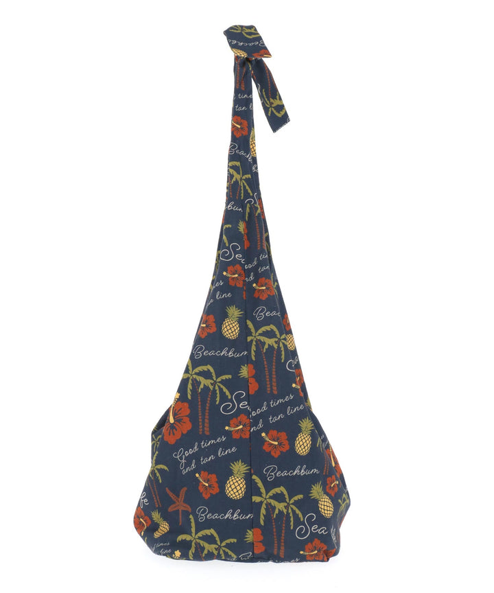 リネンライク アロハ柄 2WAY ショルダー バック 859-6035