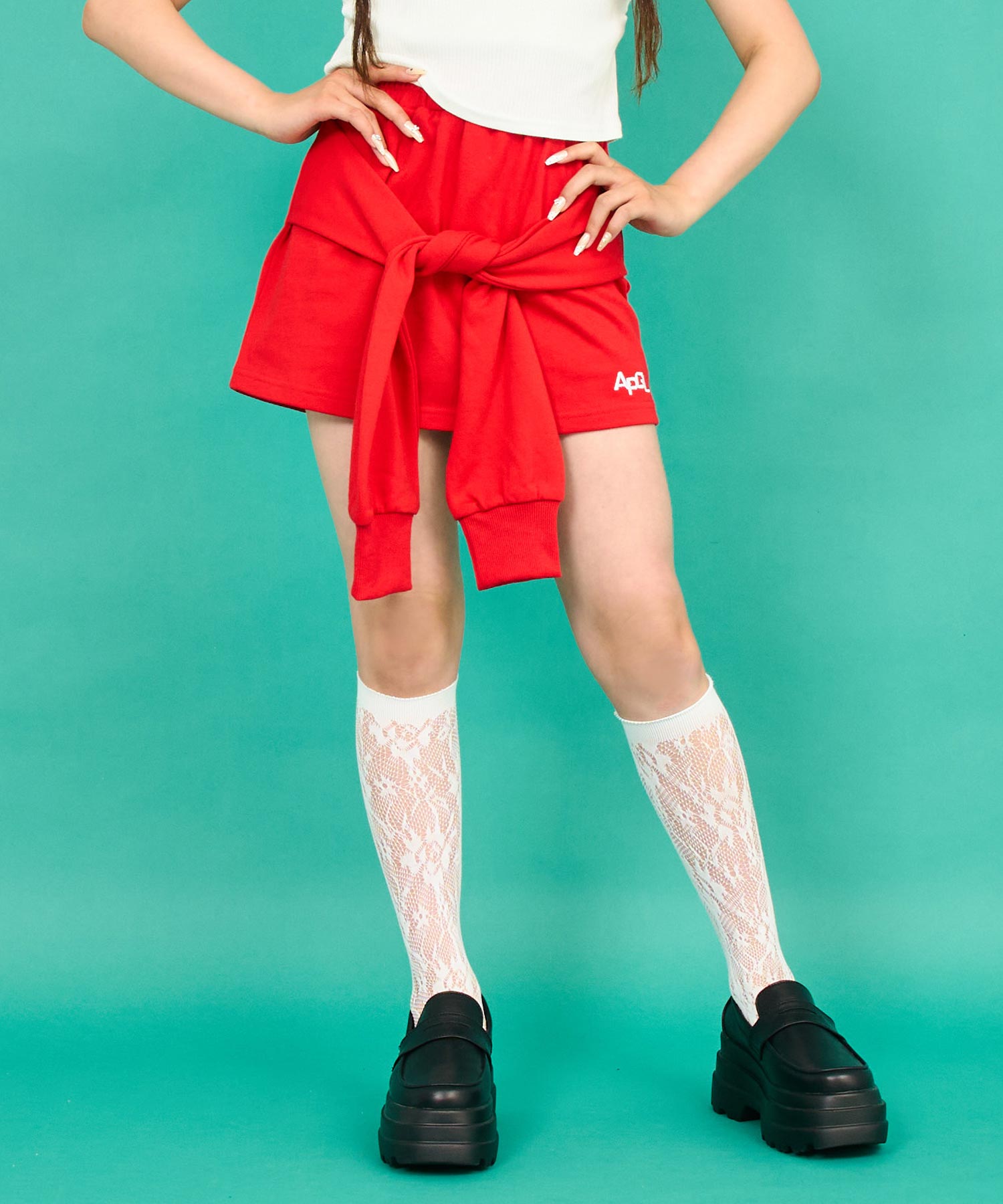 レッド/149cm(Sサイズ着用)