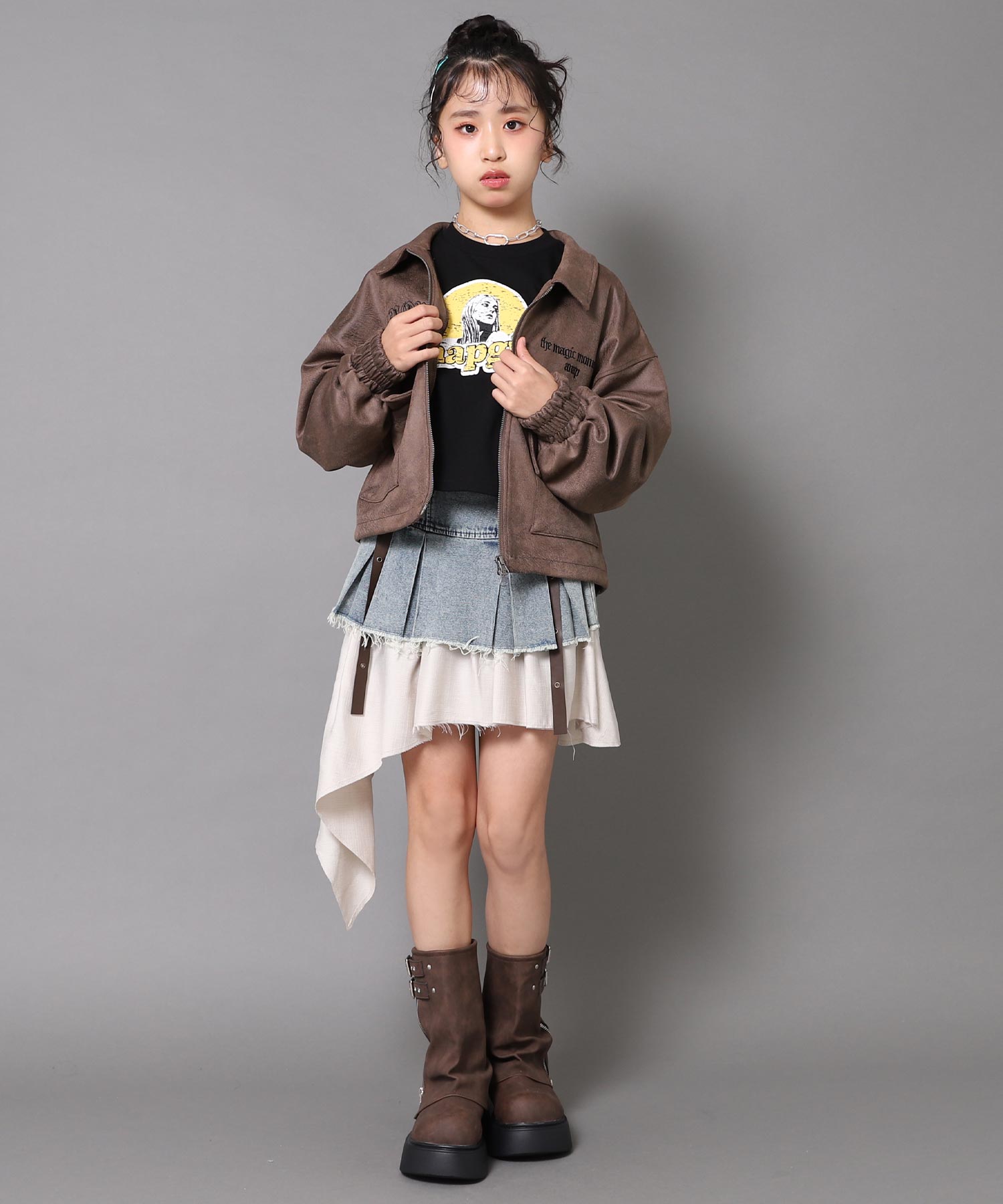ブルー/145cm(Sサイズ着用)