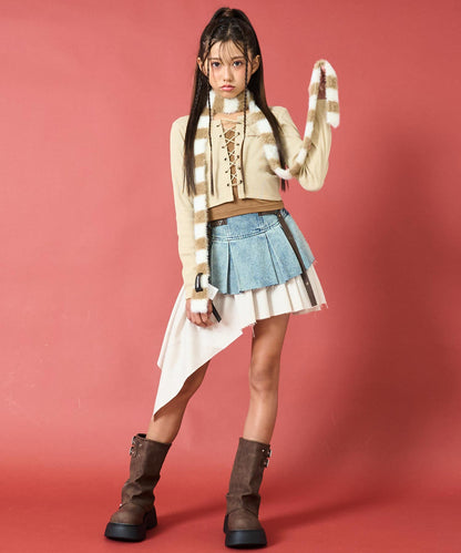 ブルー/152cm(Sサイズ着用)