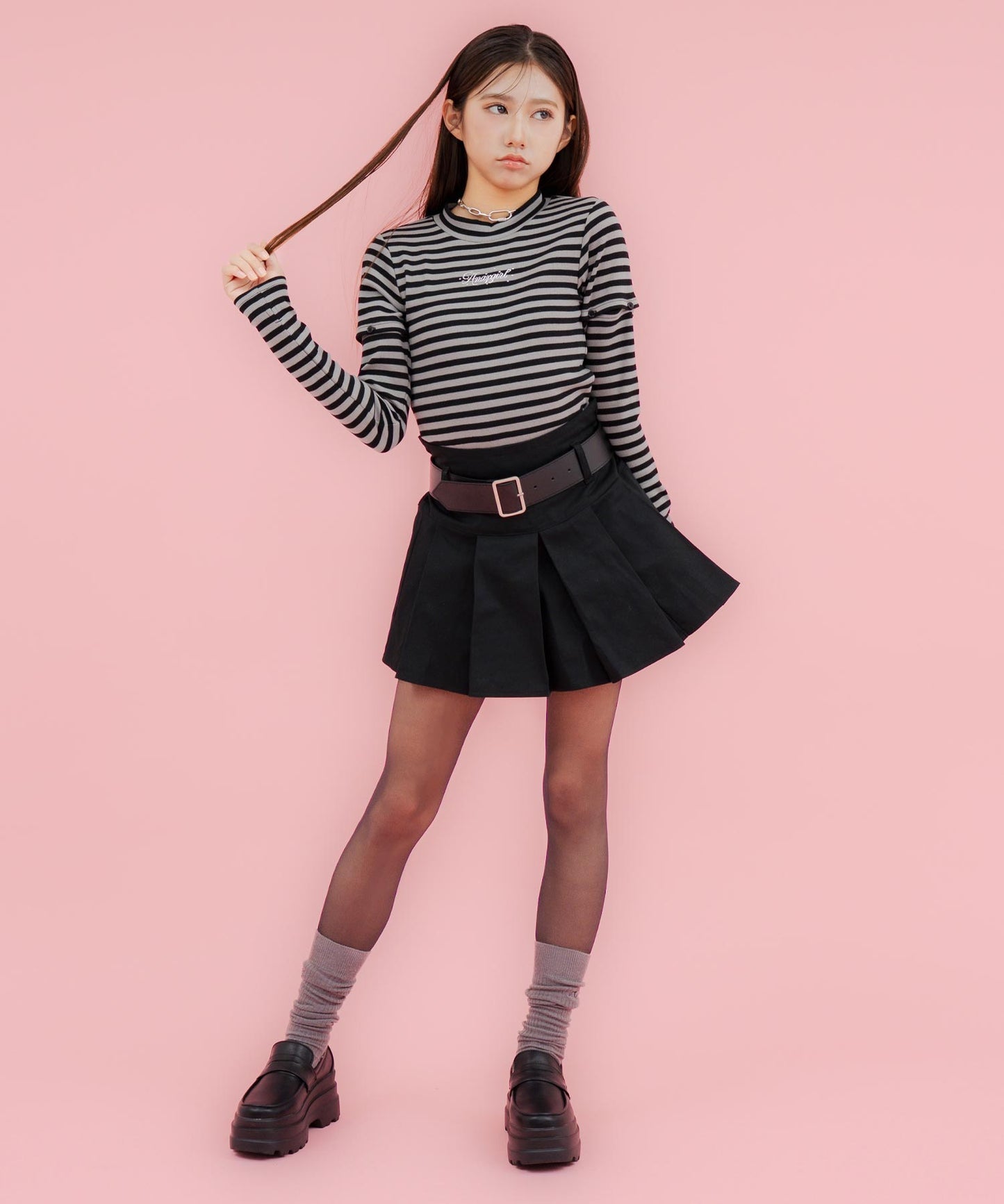 ブラック/152cm(Sサイズ着用)