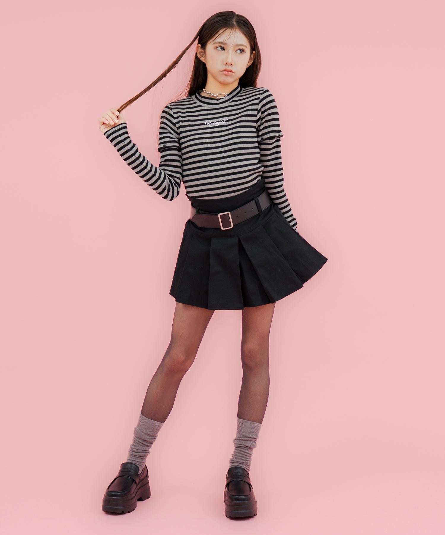 ブラック/152cm(Sサイズ着用)