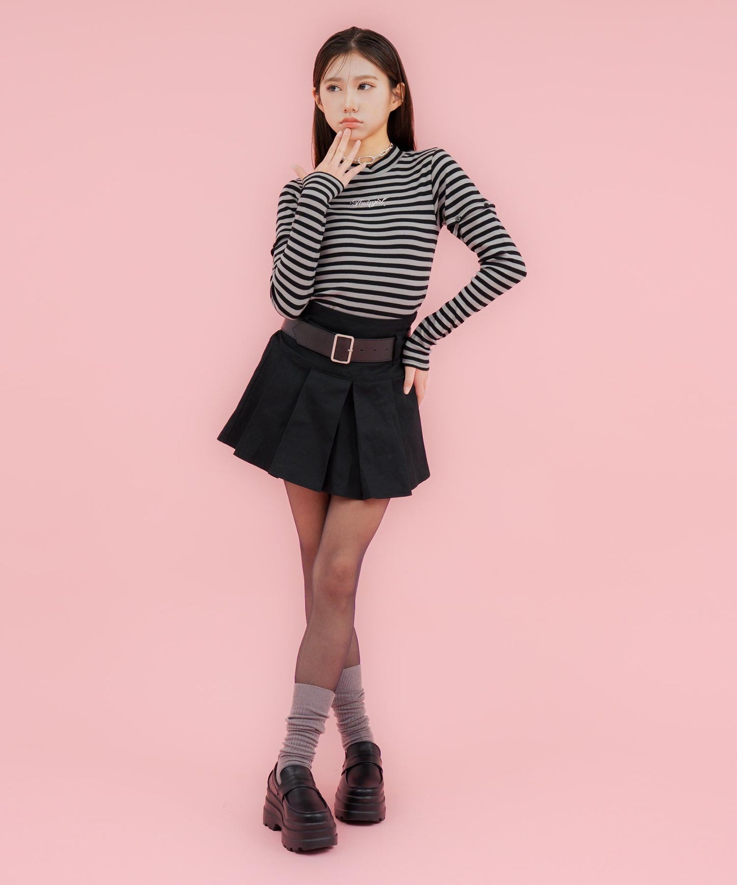 ブラック/152cm(Sサイズ着用)