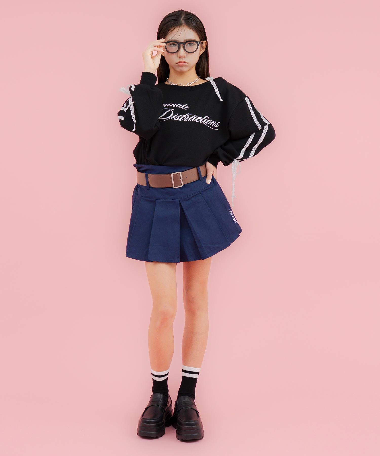 ネイビー/152cm(Sサイズ着用)