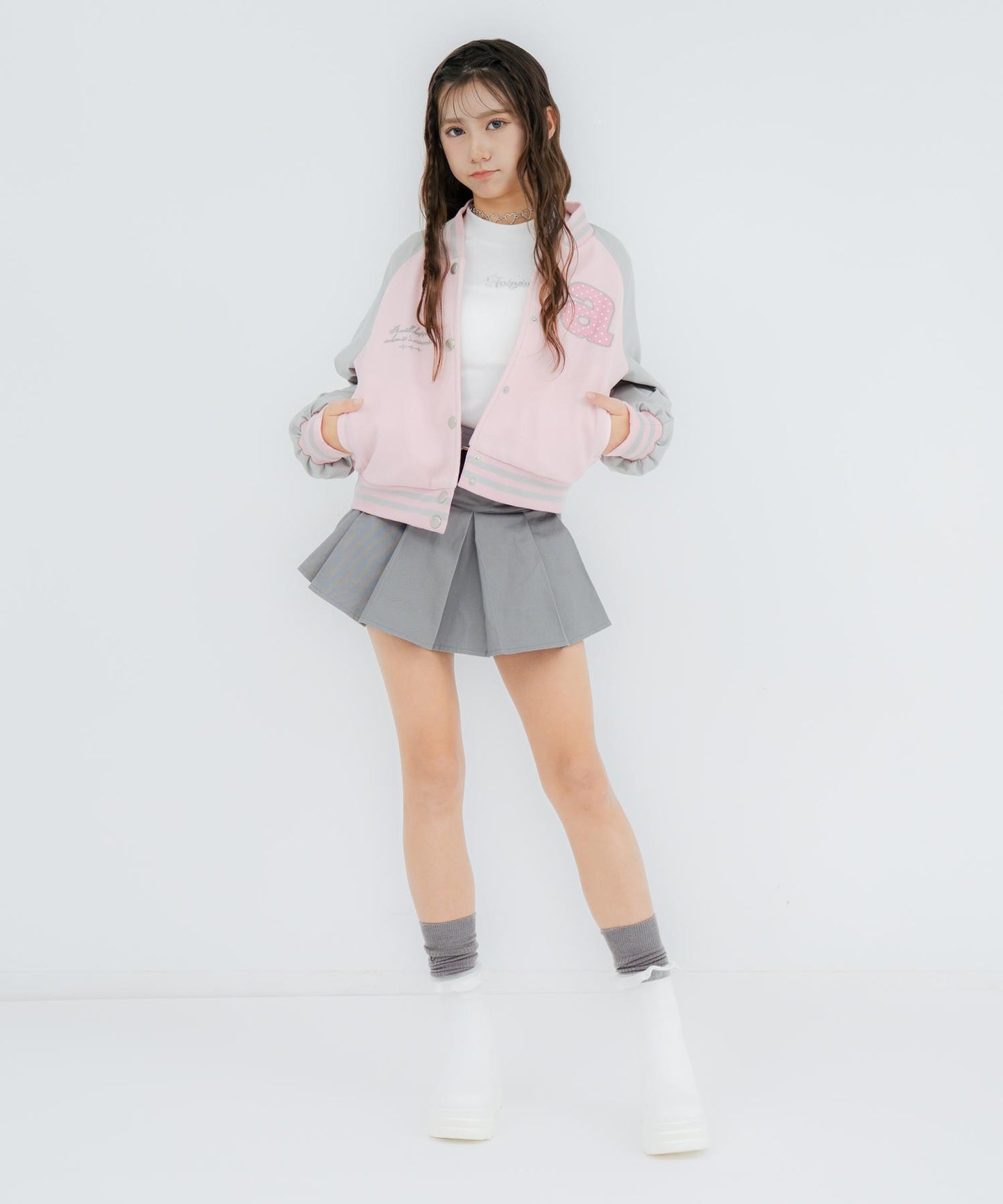 グレー/152cm(Sサイズ着用)