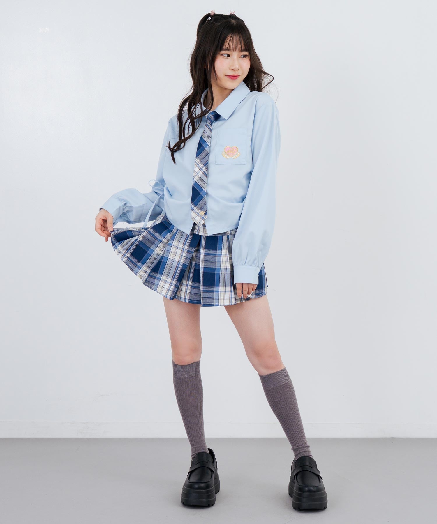 ネイビー/148cm(Sサイズ着用)