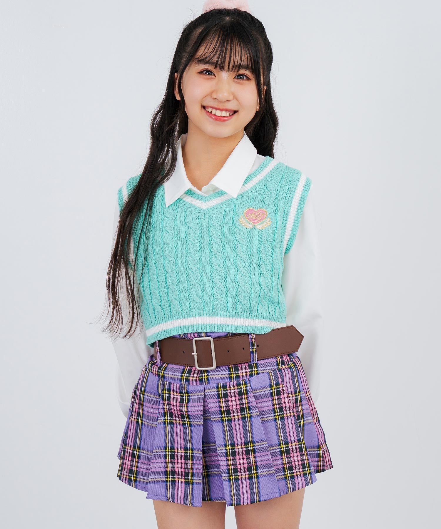 パープル/145cm(Sサイズ着用)