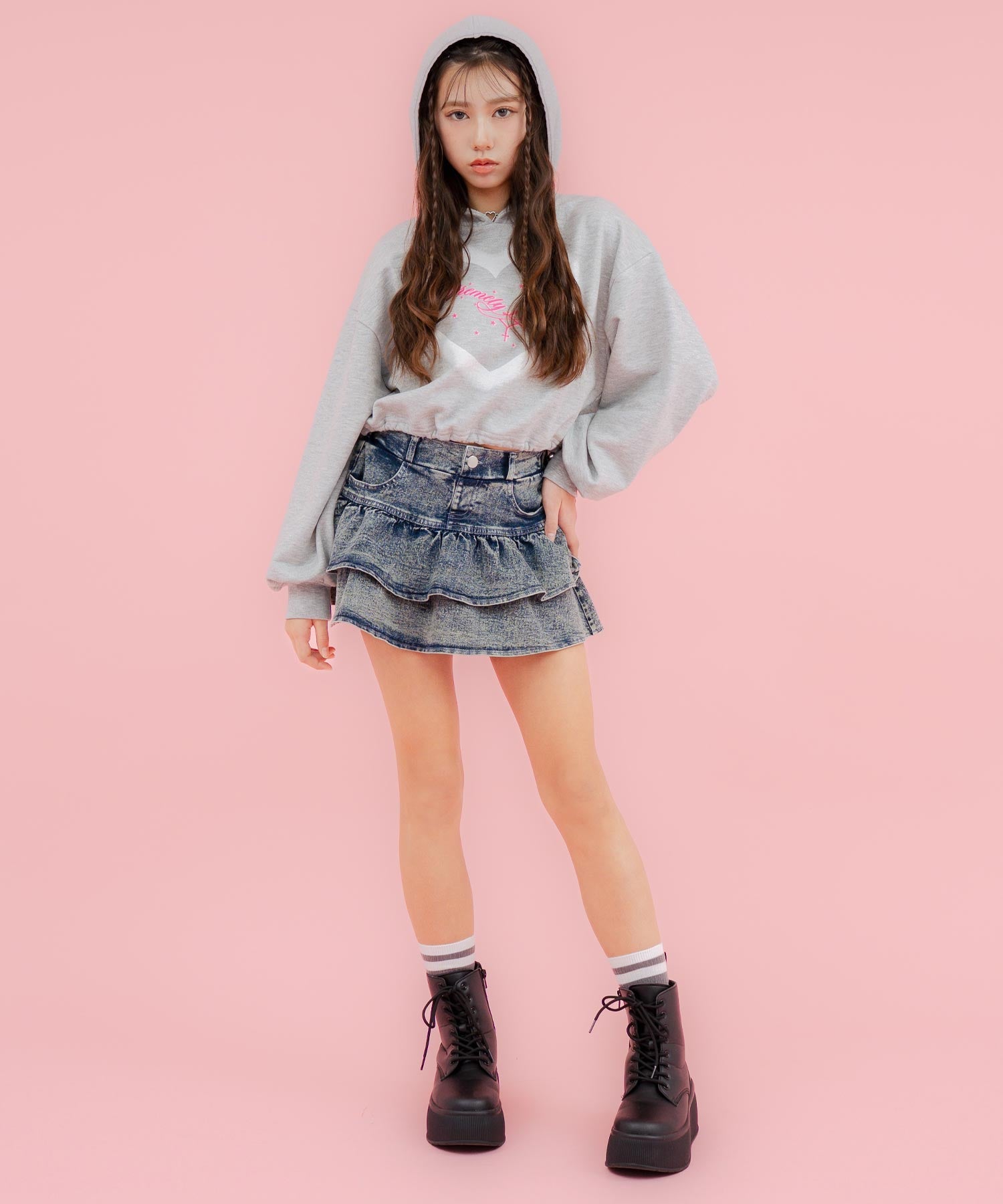 ライトブルー/152cm(Sサイズ着用)