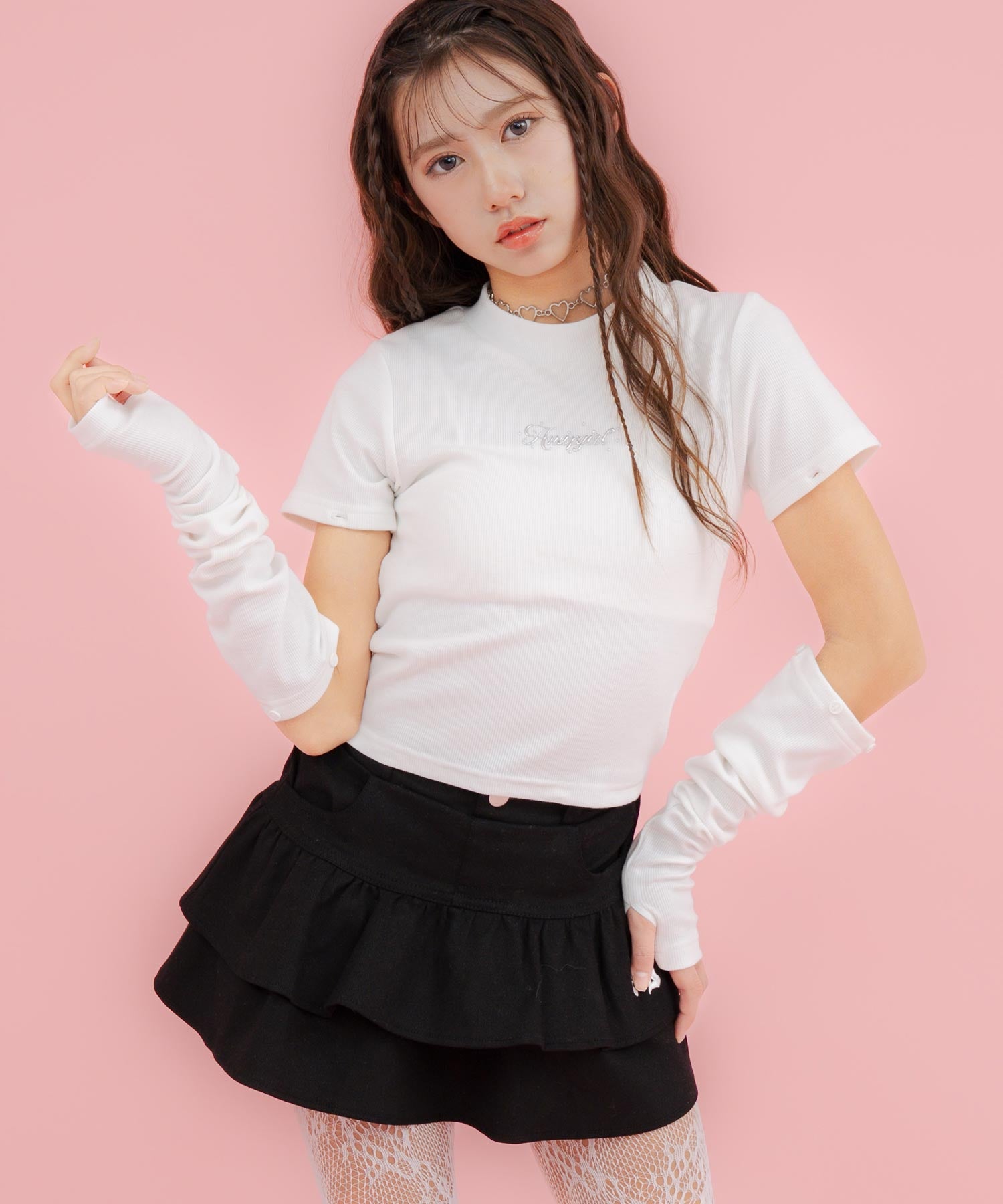 ブラック/152cm(Sサイズ着用)