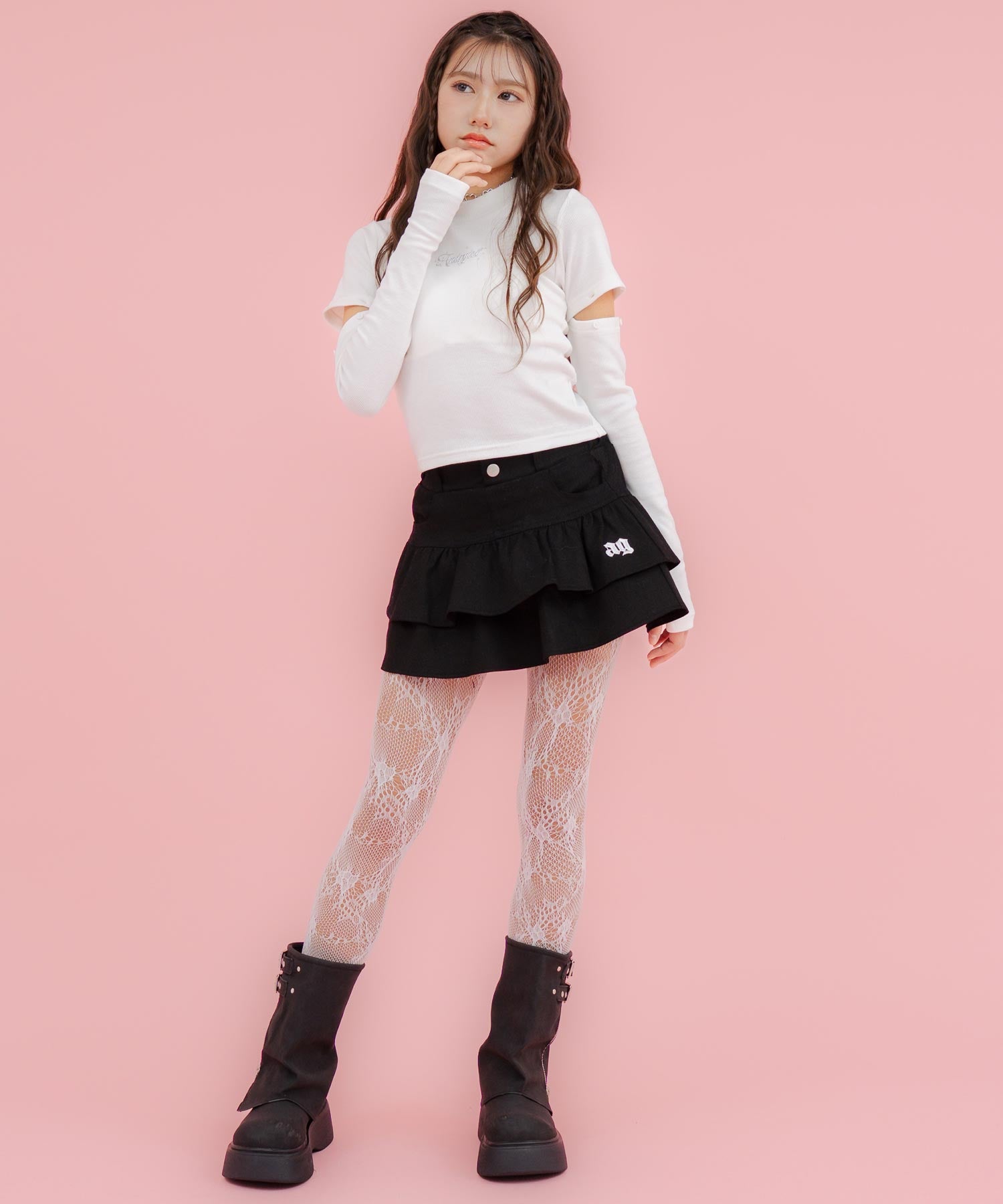 ブラック/152cm(Sサイズ着用)