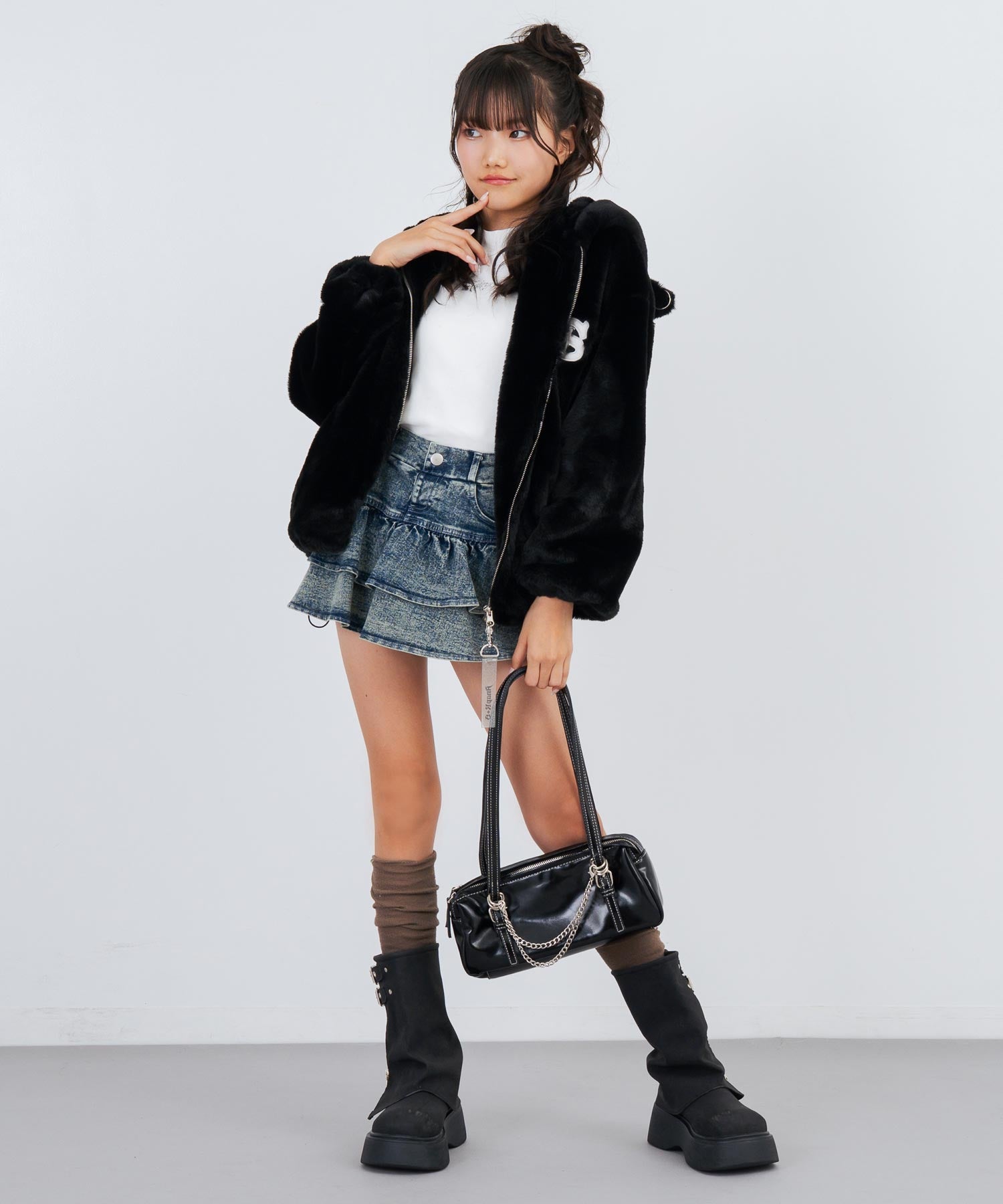 ライトブルー/150cm(Sサイズ着用)