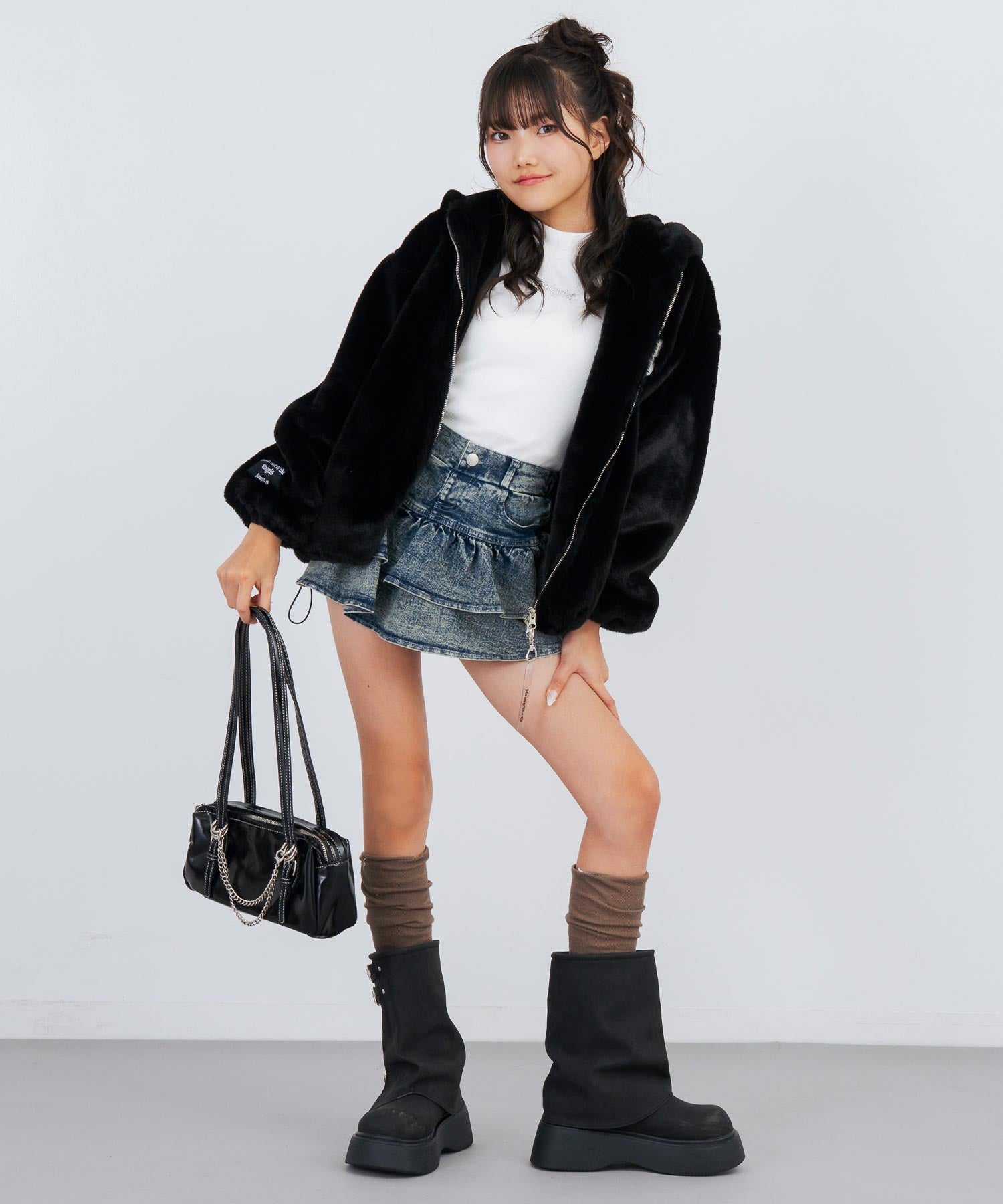 ライトブルー/150cm(Sサイズ着用)