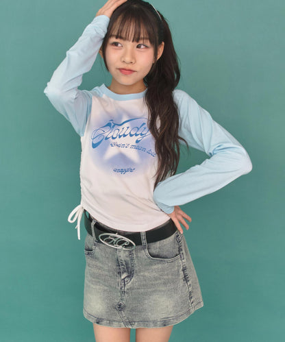 ブルー /140cm(XSサイズ着用) 