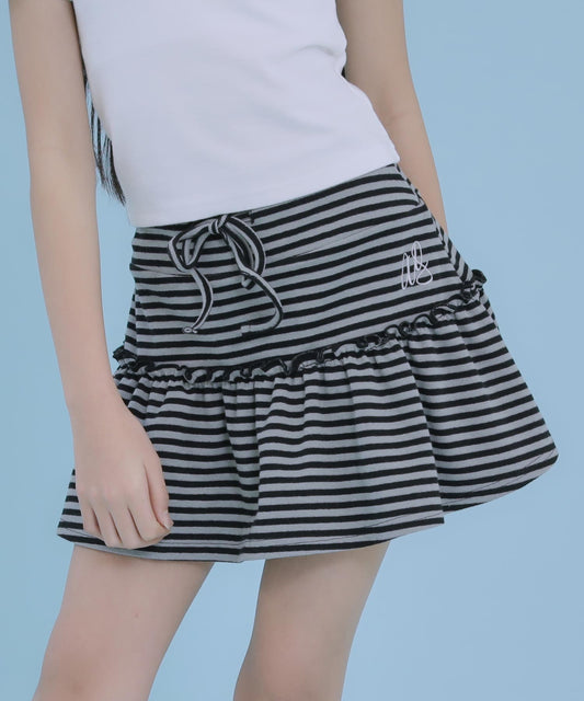 アソート柄 ミニ フレア スカート【セットアップ対応】 911-7921