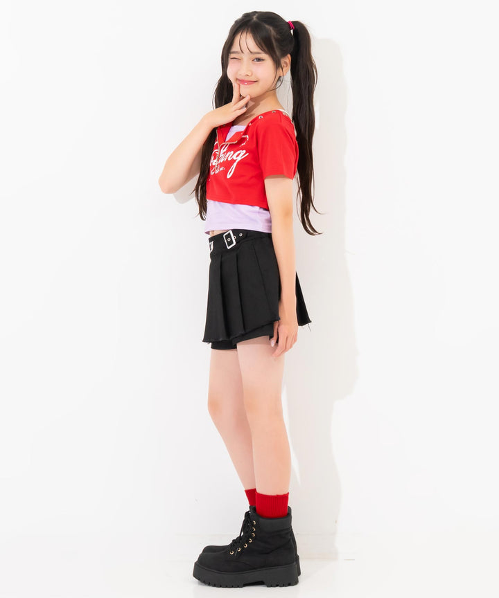 ブラック(XSサイズ着用/身長：約139cm)