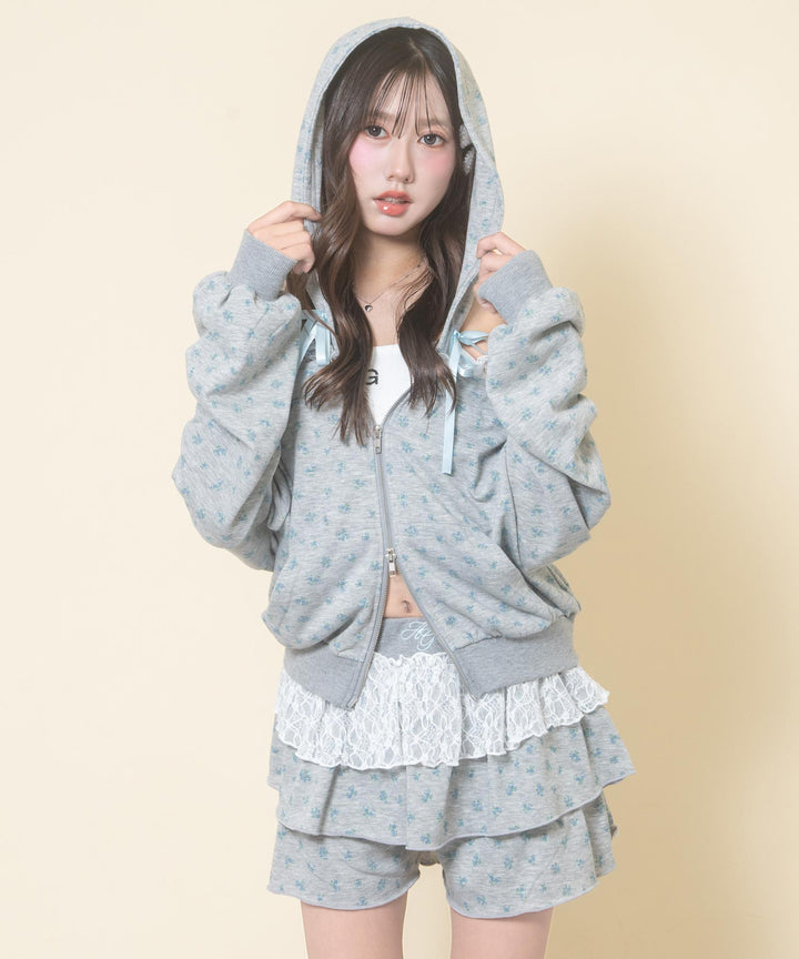 ライトグレー(Mサイズ着用/身長：約156cm)