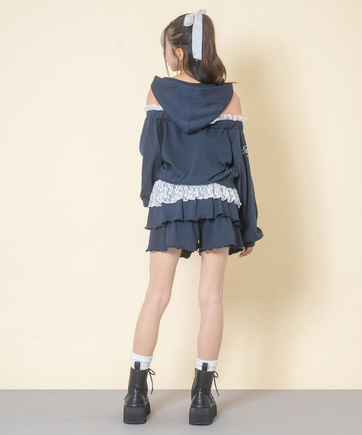 ネイビー(Mサイズ着用/身長：約156cm)