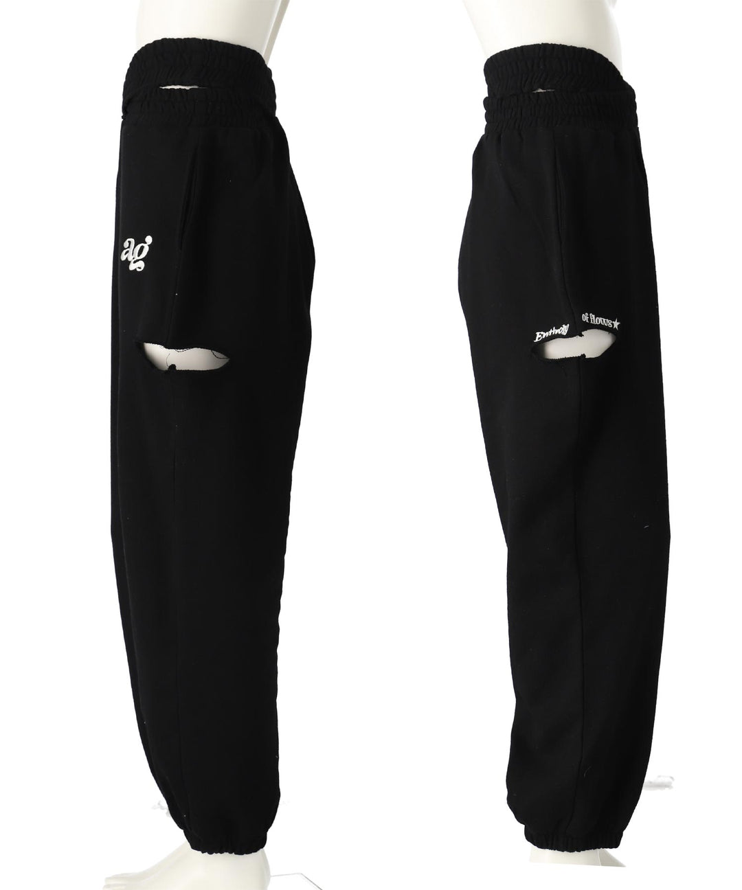 ウエストクロス スウェット ジョガー パンツ 912-7645