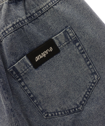 ANAPR+S カーゴデニムハーフパンツ【ユニセックス】 912-7720
