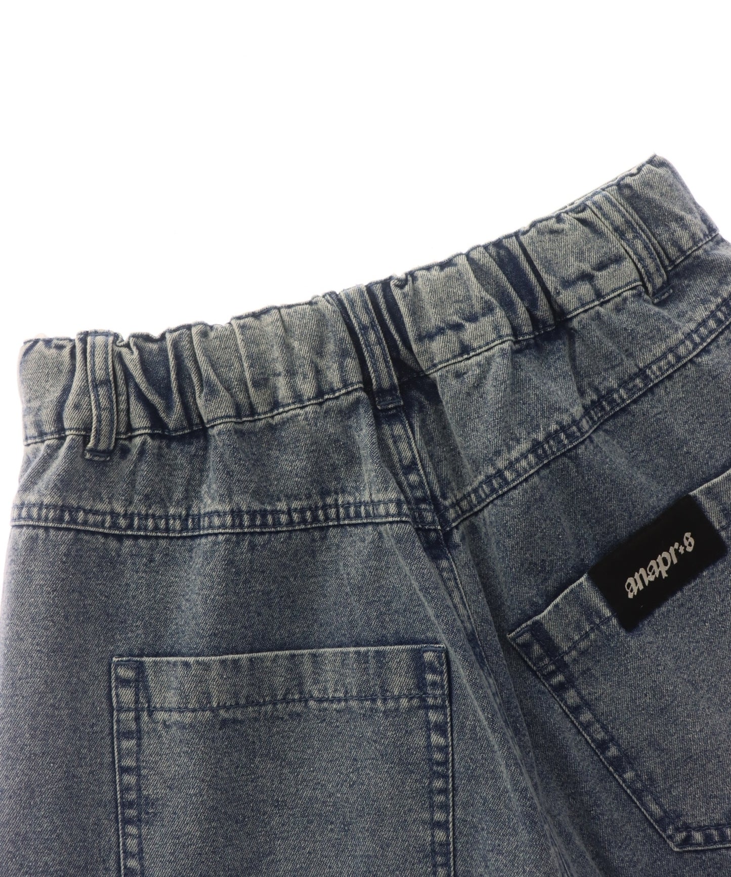 ANAPR+S カーゴデニムハーフパンツ【ユニセックス】 912-7720