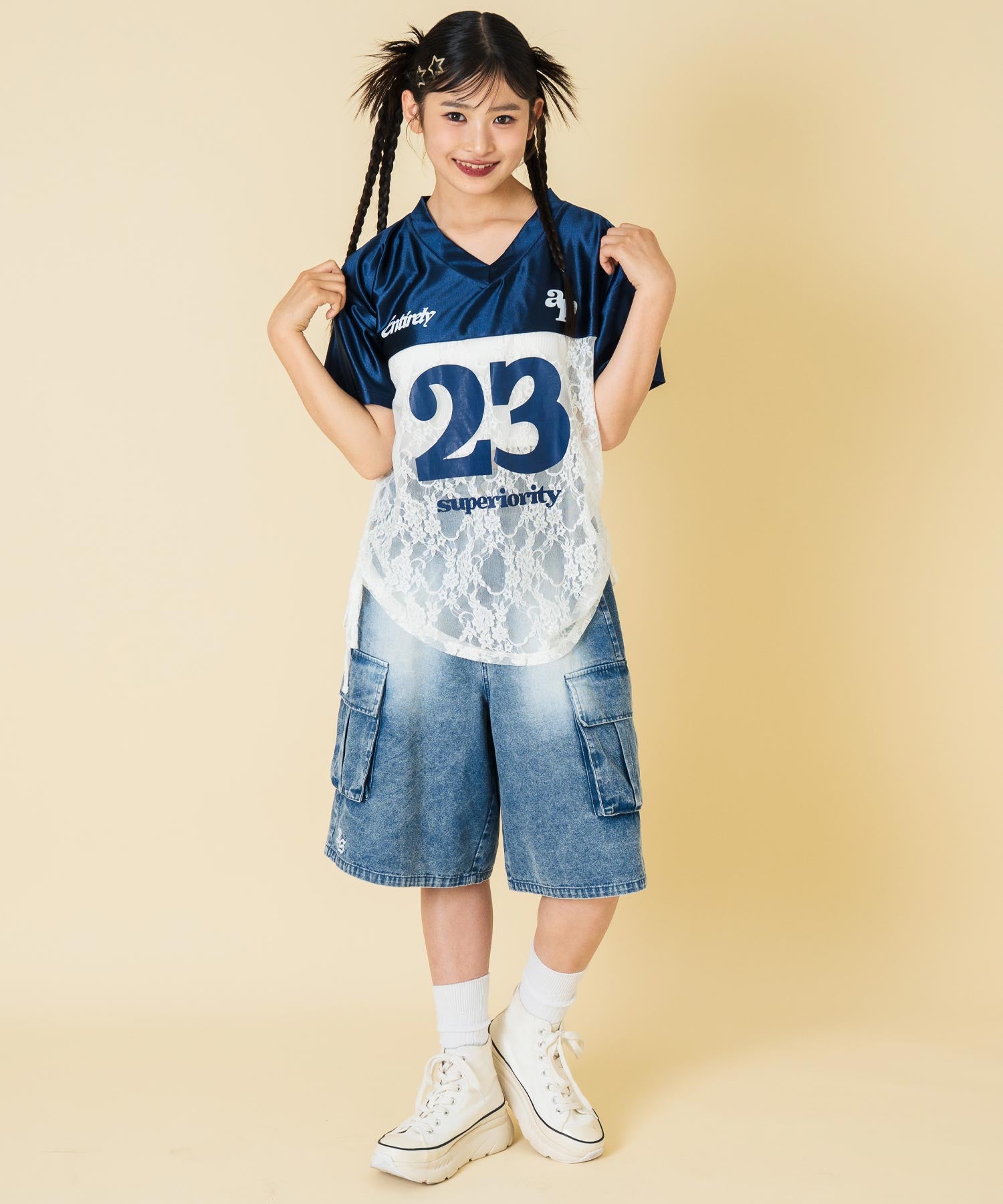 ANAPR+S カーゴデニムハーフパンツ【ユニセックス】 912-7720 – ANAP