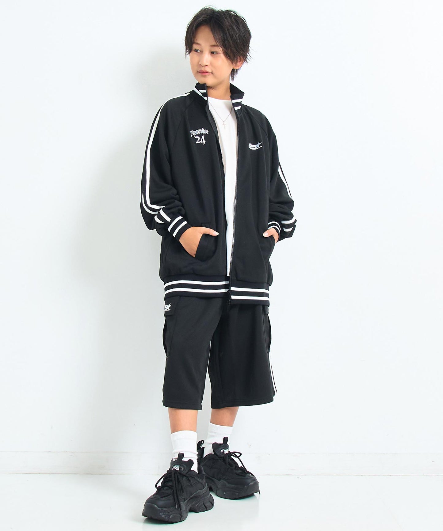 ブラック/151cm(Sサイズ着用)