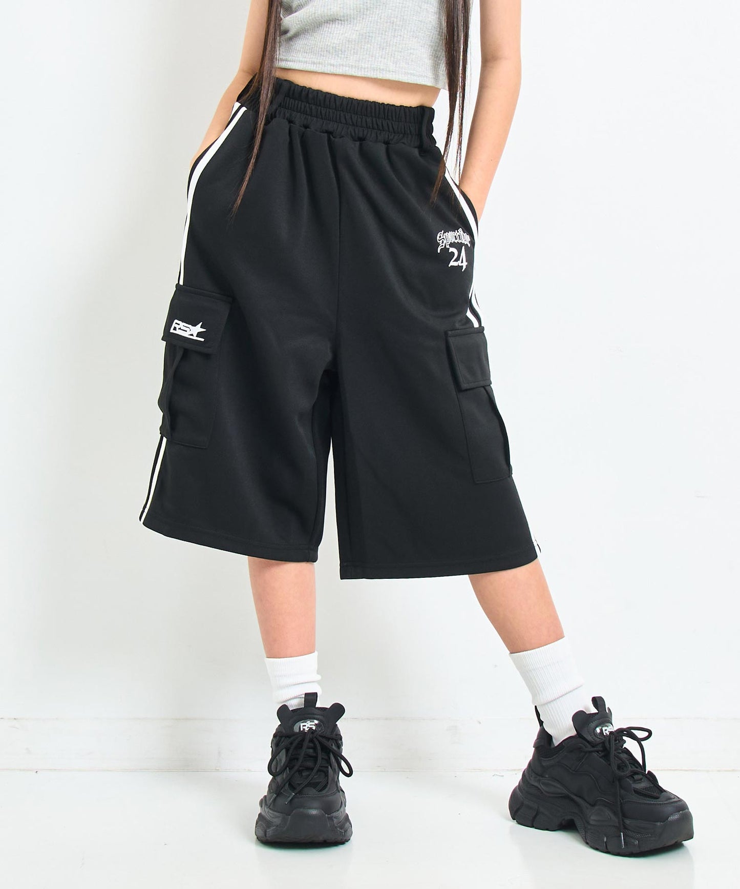 ブラック/143cm(XSサイズ着用)