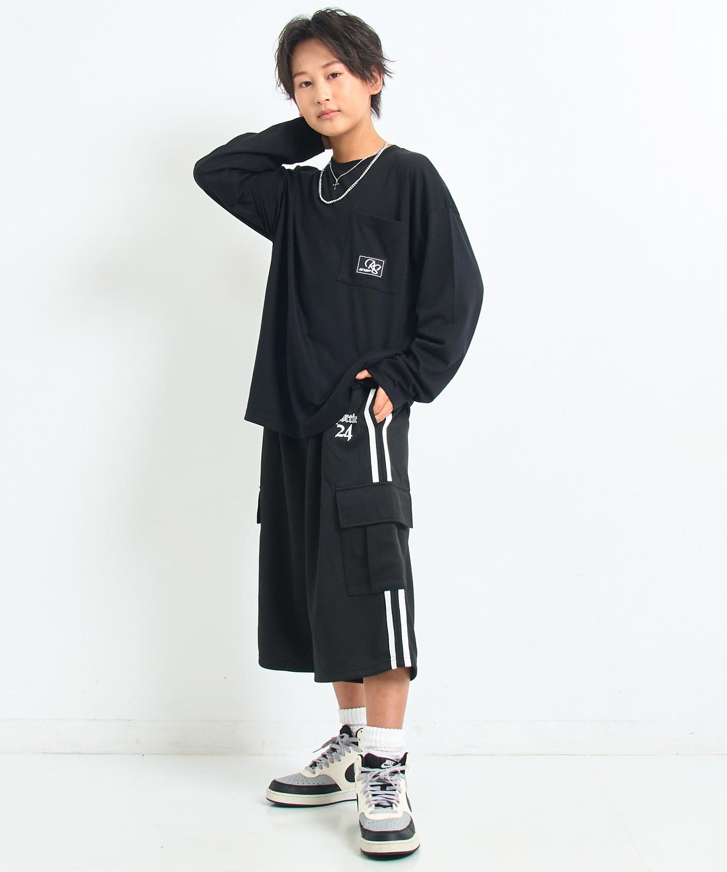 ブラック/151cm(Sサイズ着用)