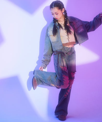 ブルー/150cm(Sサイズ着用)