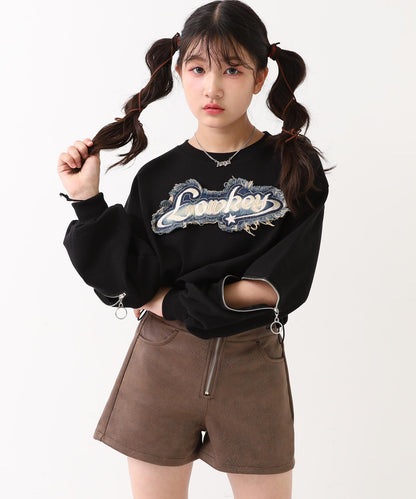 ブラウン/145cm(Sサイズ着用)