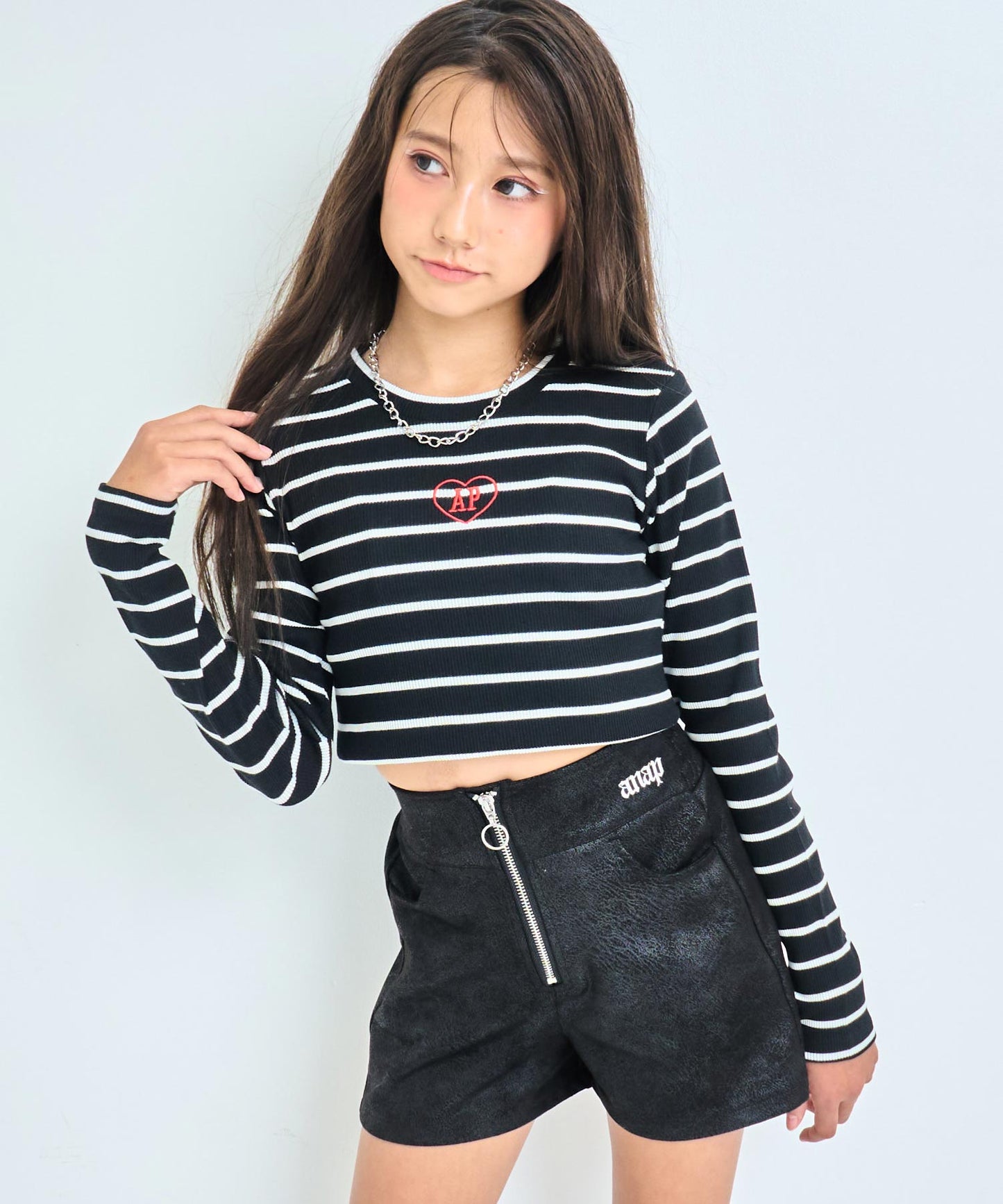 ブラック/152cm(Sサイズ着用)