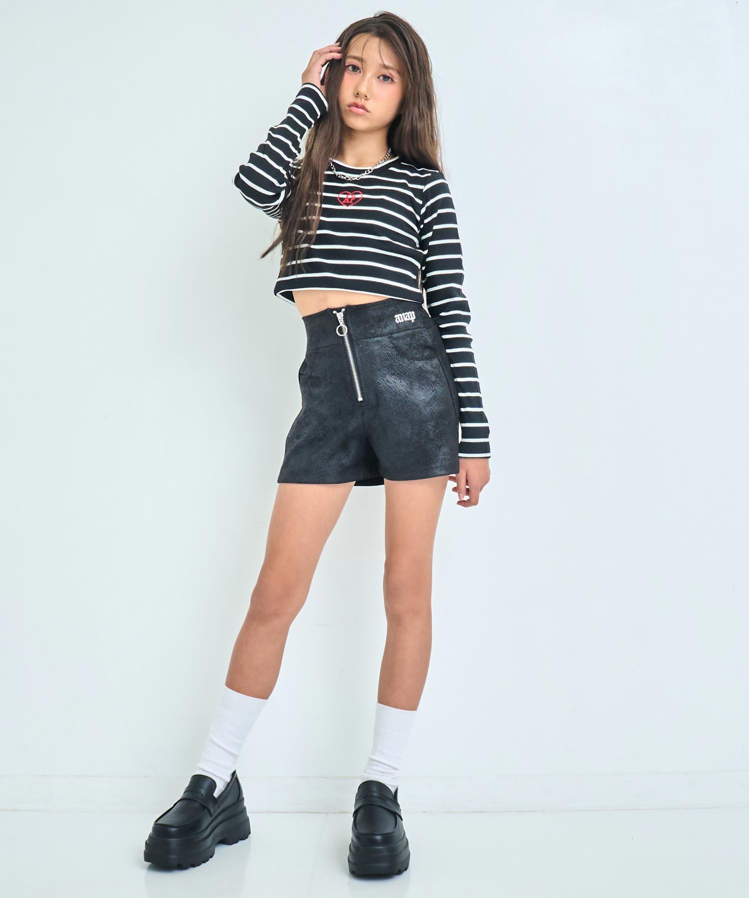 ブラック/152cm(Sサイズ着用)