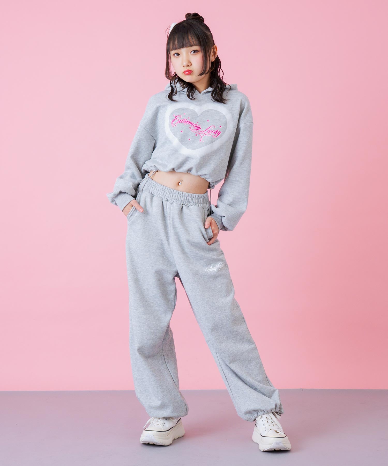 エンジェル羽 ラメ スウェット パンツ 【別売りセットアップ】 912