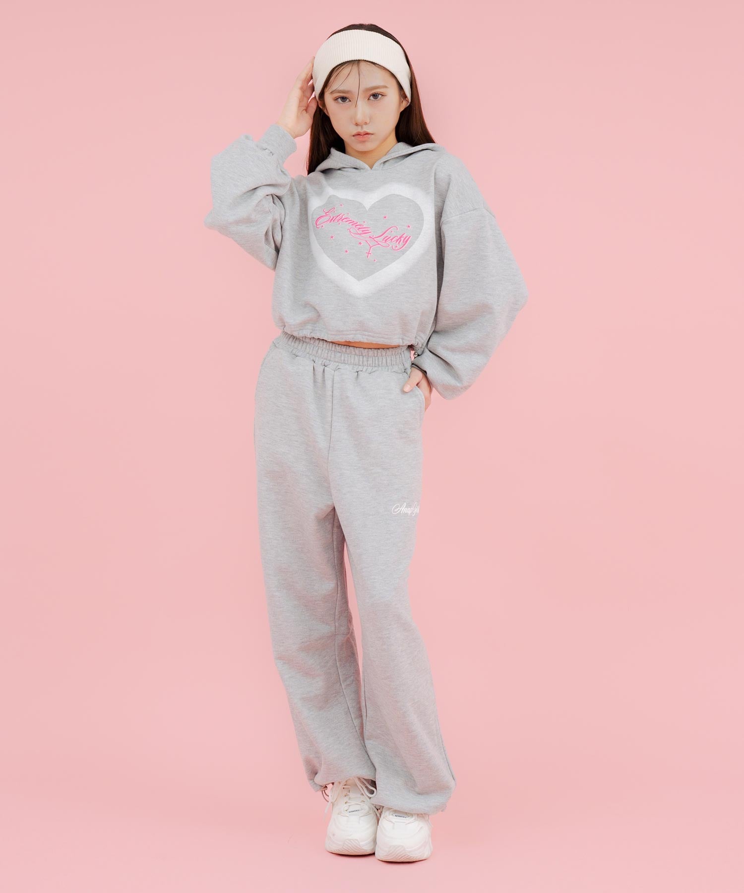 エンジェル羽 ラメ スウェット パンツ 【別売りセットアップ】 912