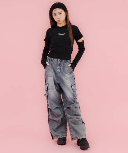 ライトブルー/152cm(Sサイズ着用)