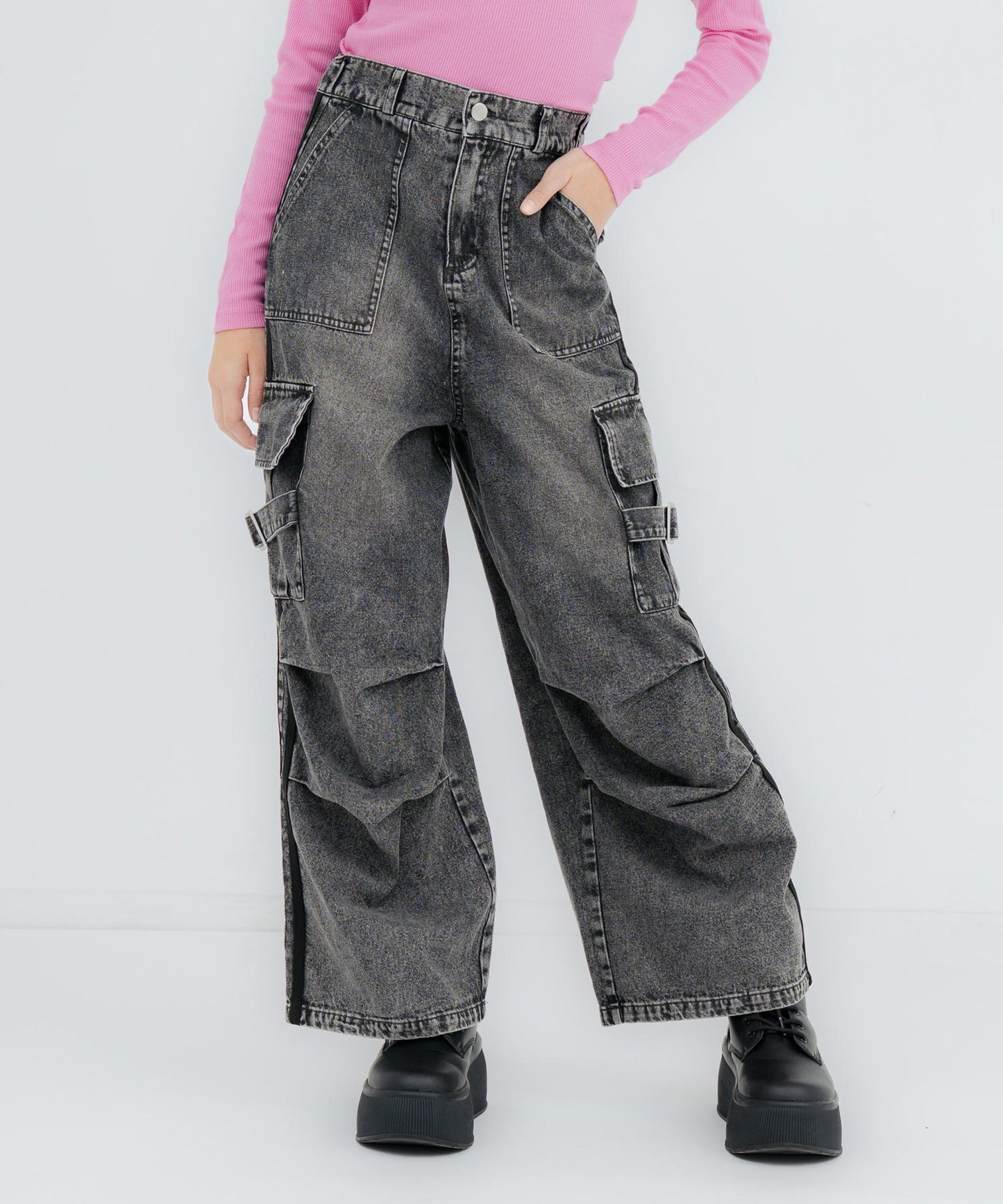 ブラック/152cm(Sサイズ着用)