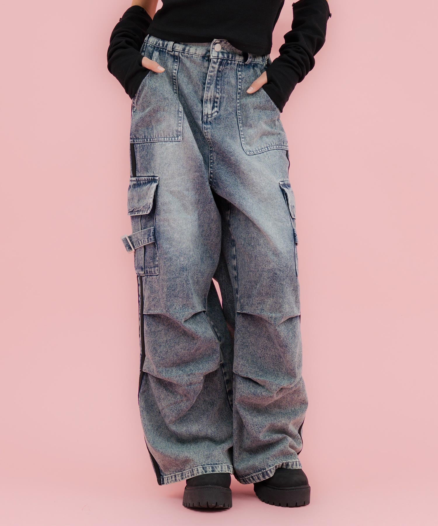 ライトブルー/152cm(Sサイズ着用)