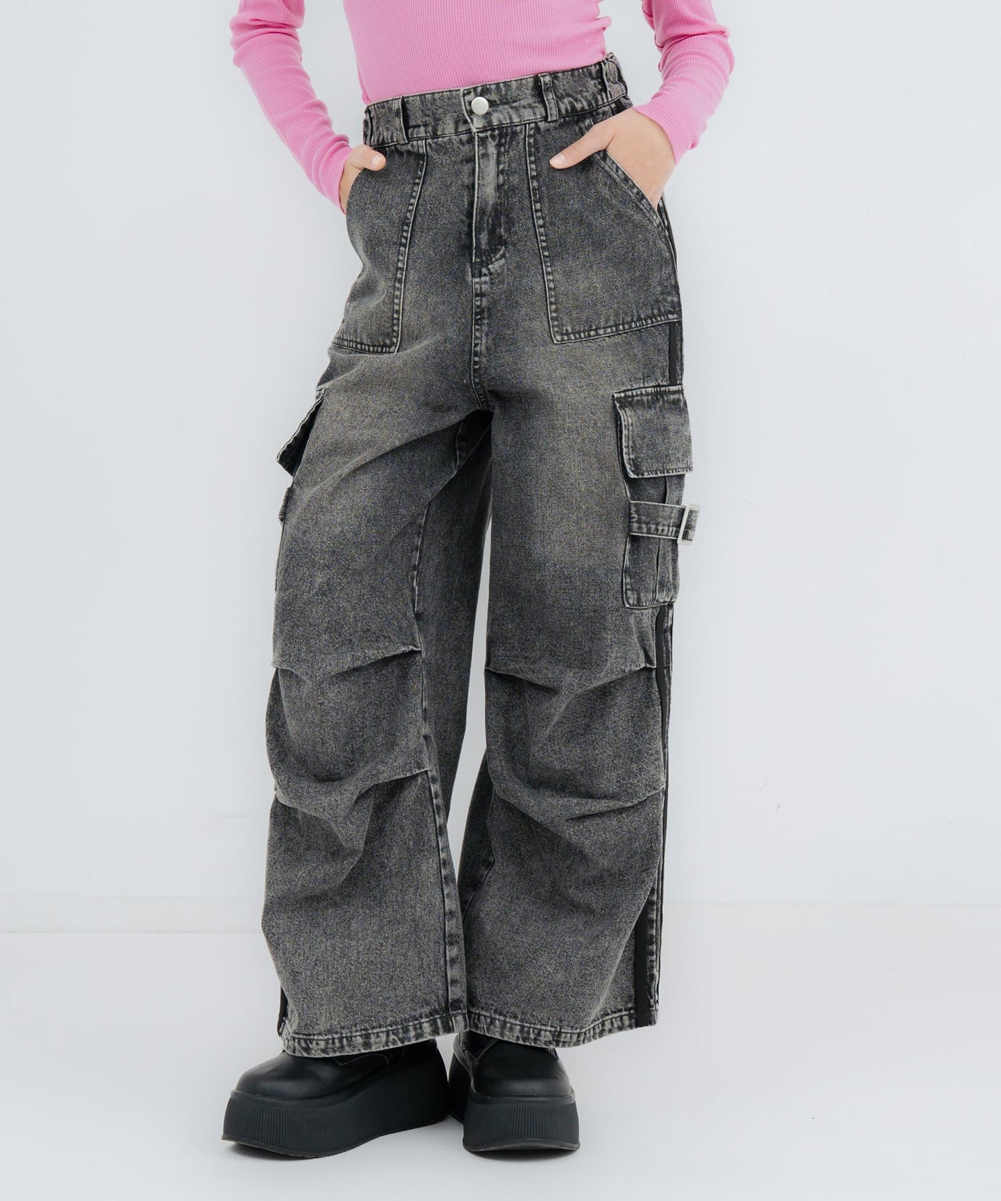 ブラック/152cm(Sサイズ着用)