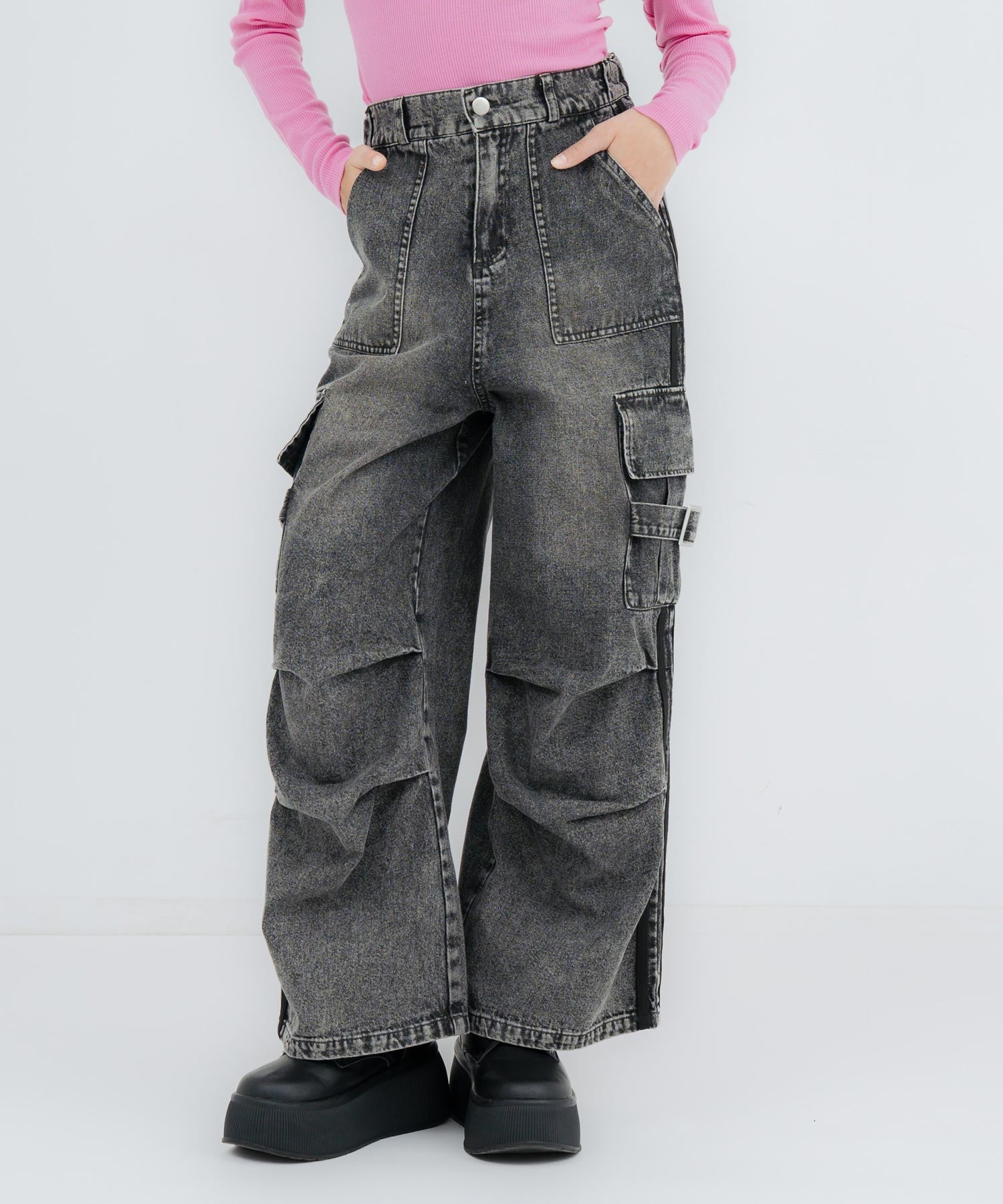 ブラック/152cm(Sサイズ着用)