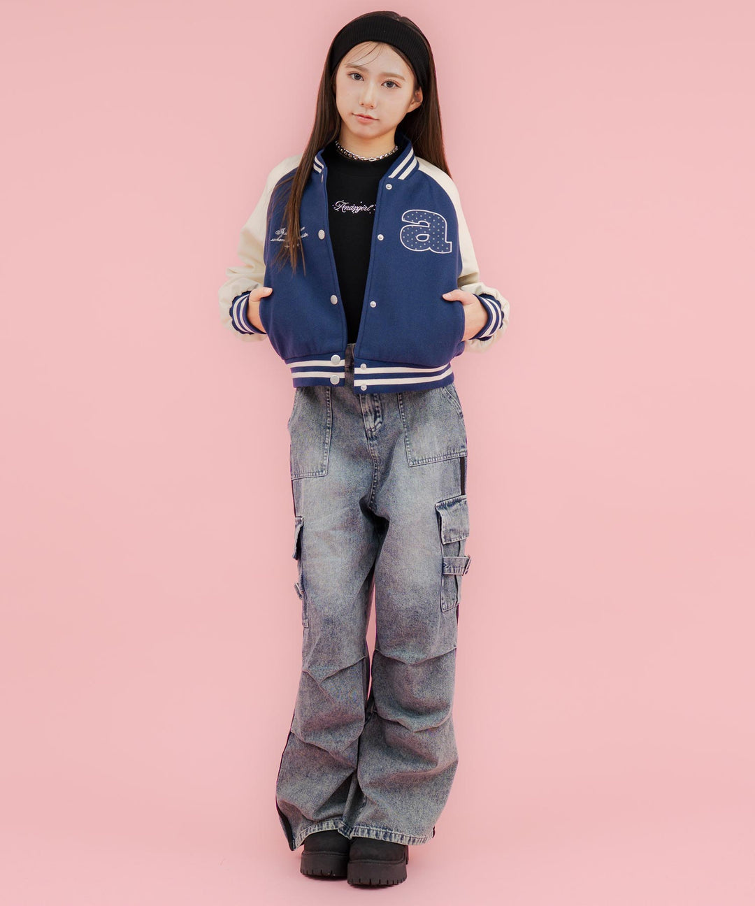 ライトブルー/152cm(Sサイズ着用)