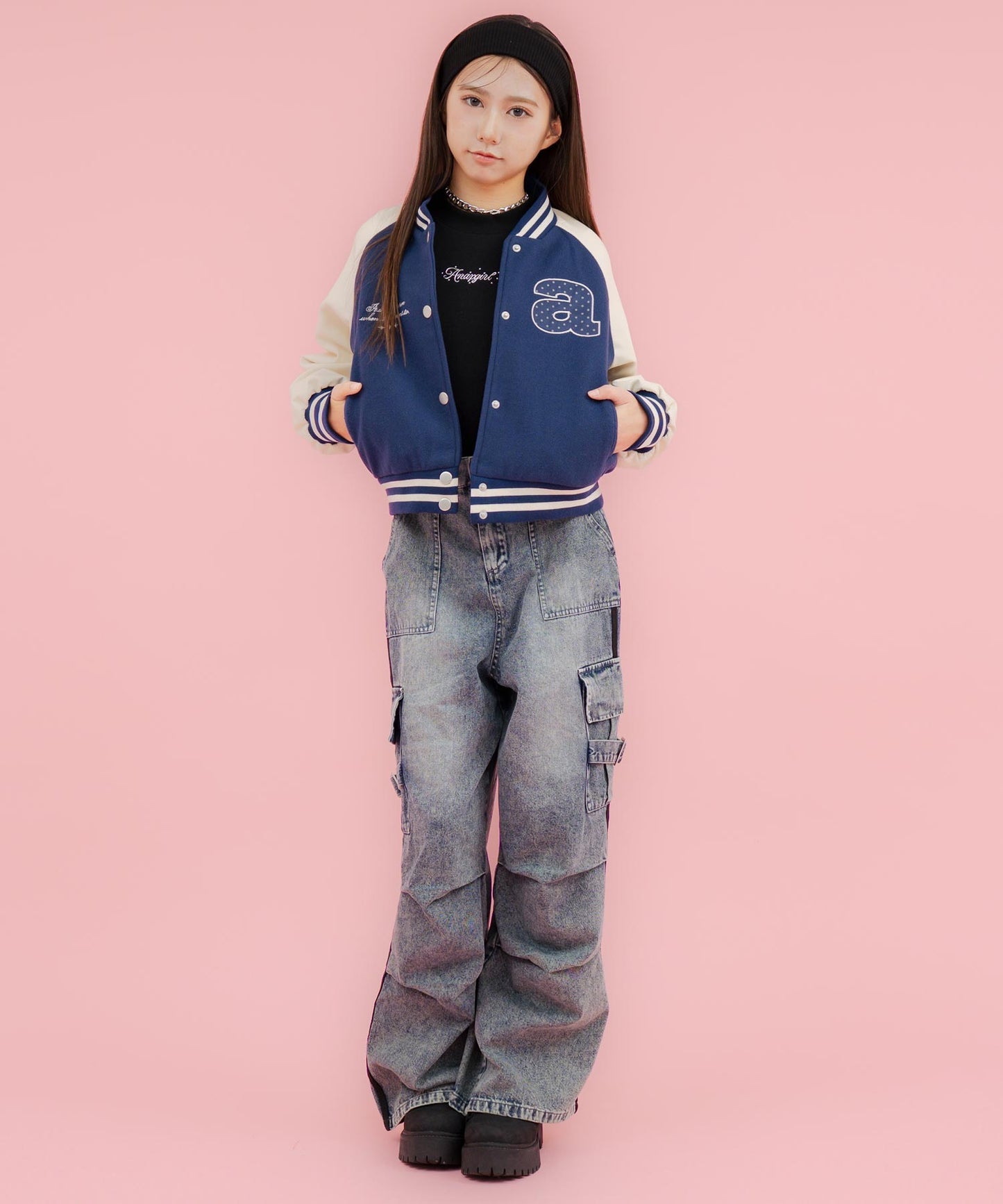 ライトブルー/152cm(Sサイズ着用)